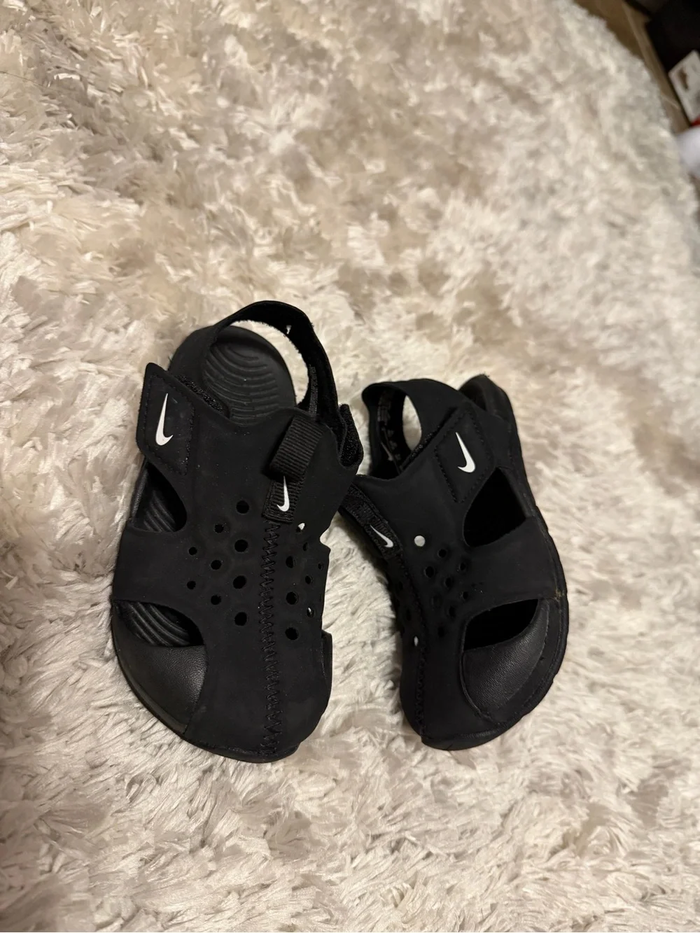 Nike Toddler Black Sunray Protect 2 Sandals